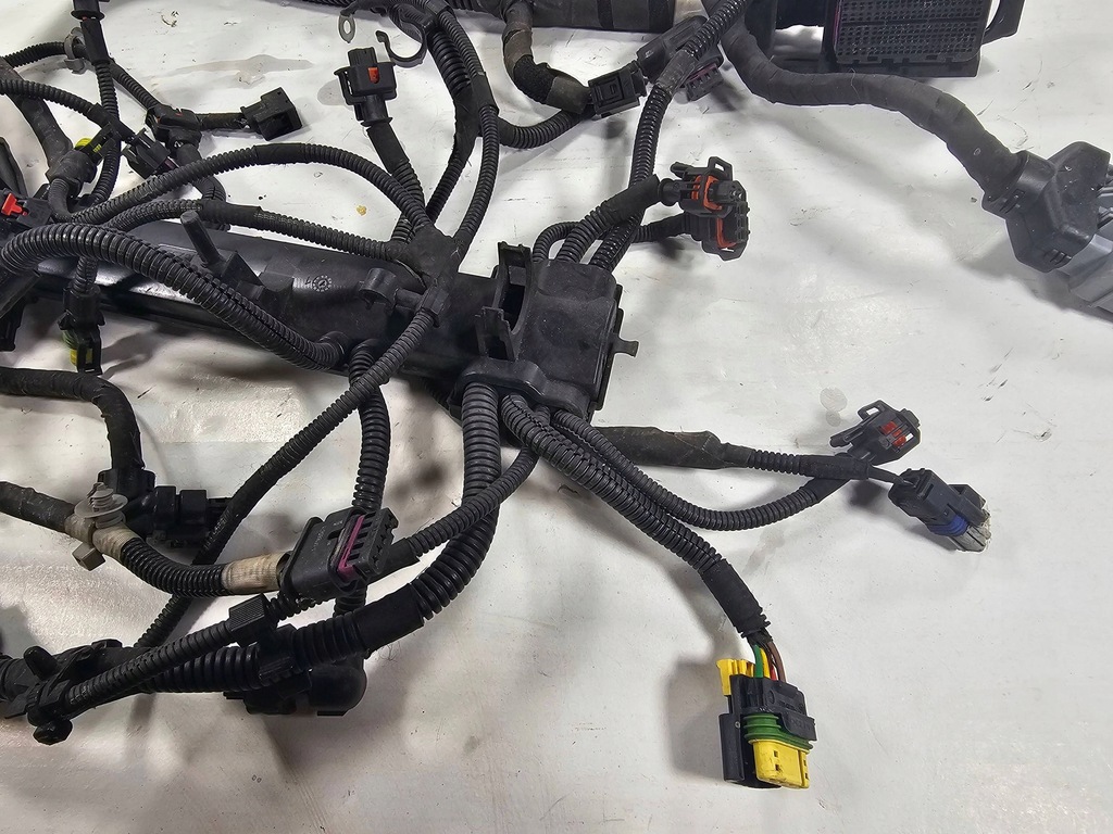 фото №5, Fiat ducato iii жгут электропроводка двигателя 5802550740