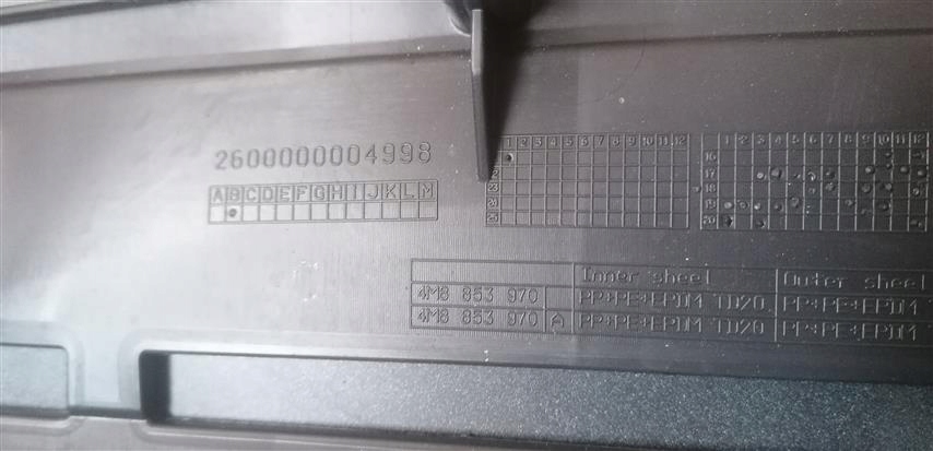 фото №11, Mm audi q8 молдинг двері правий задня задня 4m8853970