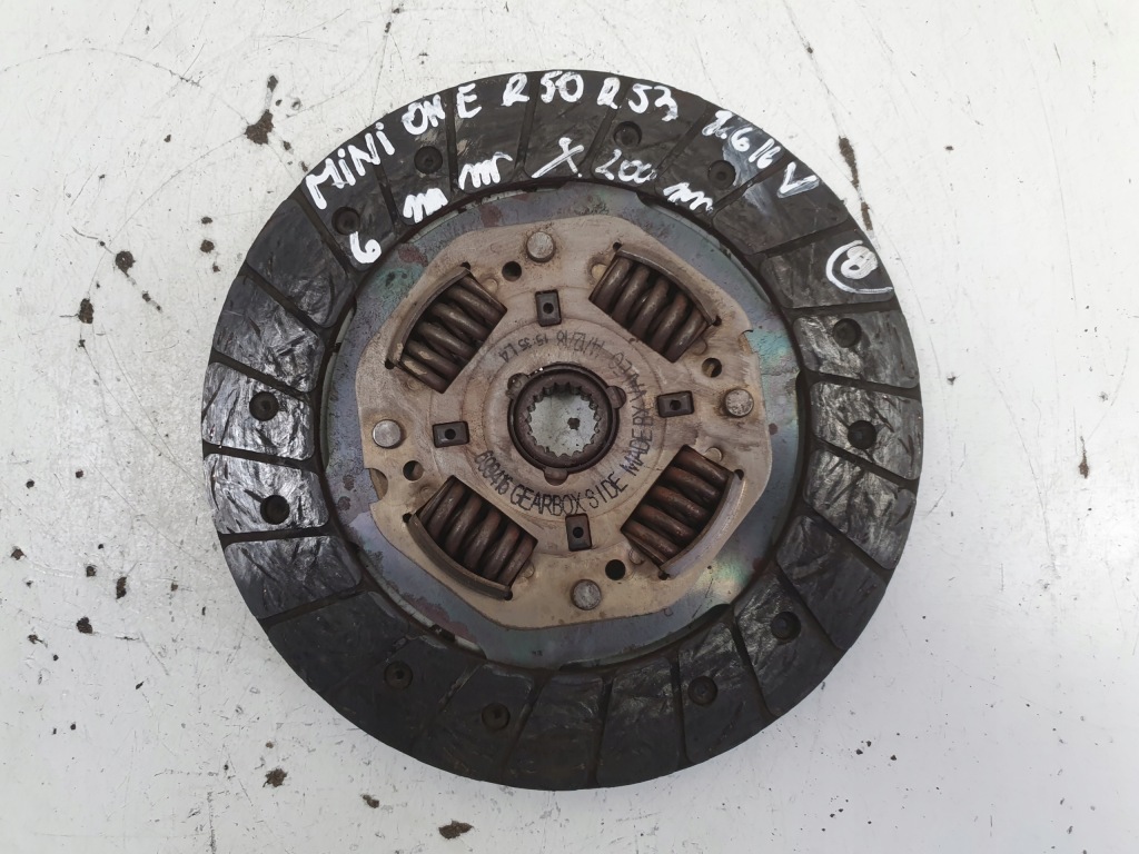 фото №6, Mini one r50 r53 1.6 16v диск прижим сцепление w10b16a