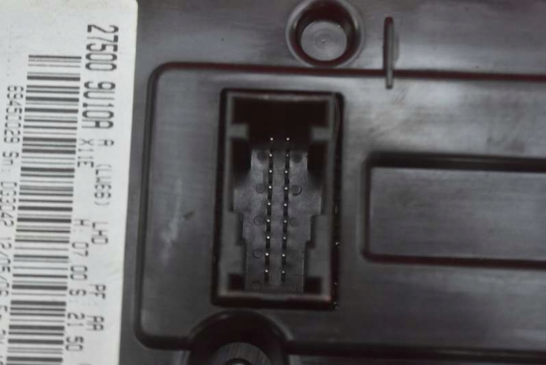 фото №7, Панель керування обдув кондиціонер 275009u10a nissan note 1 i e11 05-09