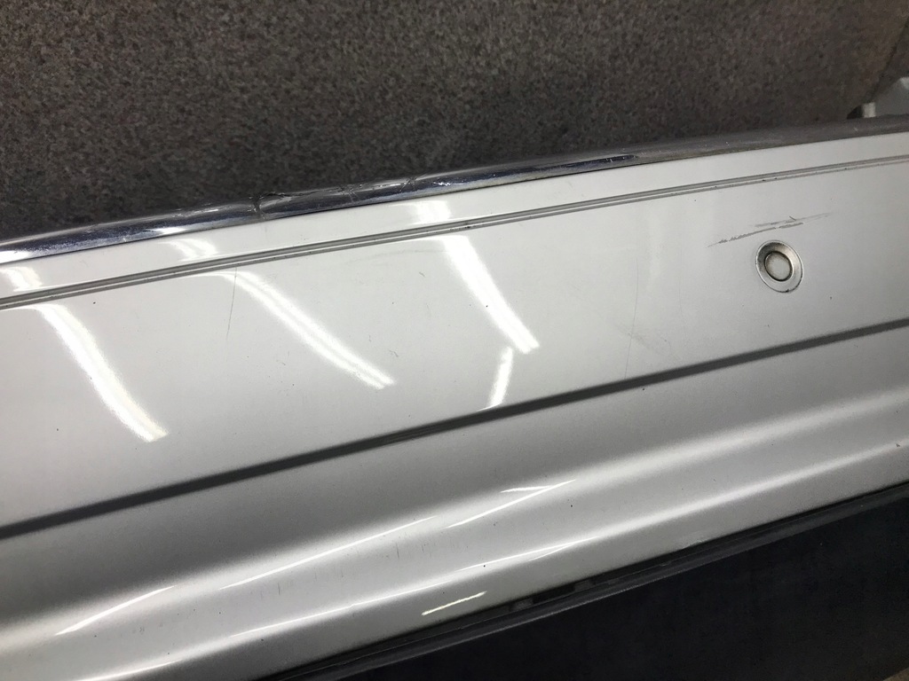 фото №12, Mercedes w251 v251 бампер балка задня датчики pdc c775 775u сріблястий