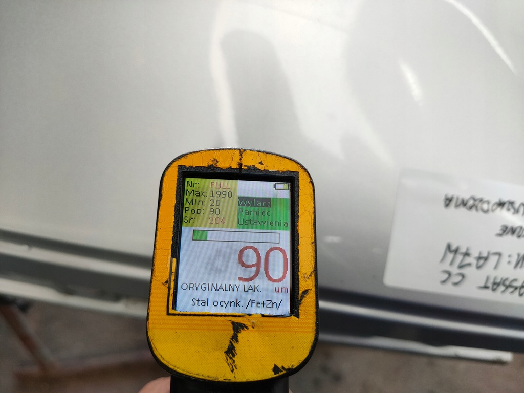 фото №10, Vw passat cc 08-13 крыло передний левый перед цвет la7w оригинал