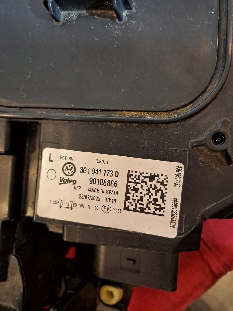 фото №5, Vw passat b8 lift full led лампа левая перед