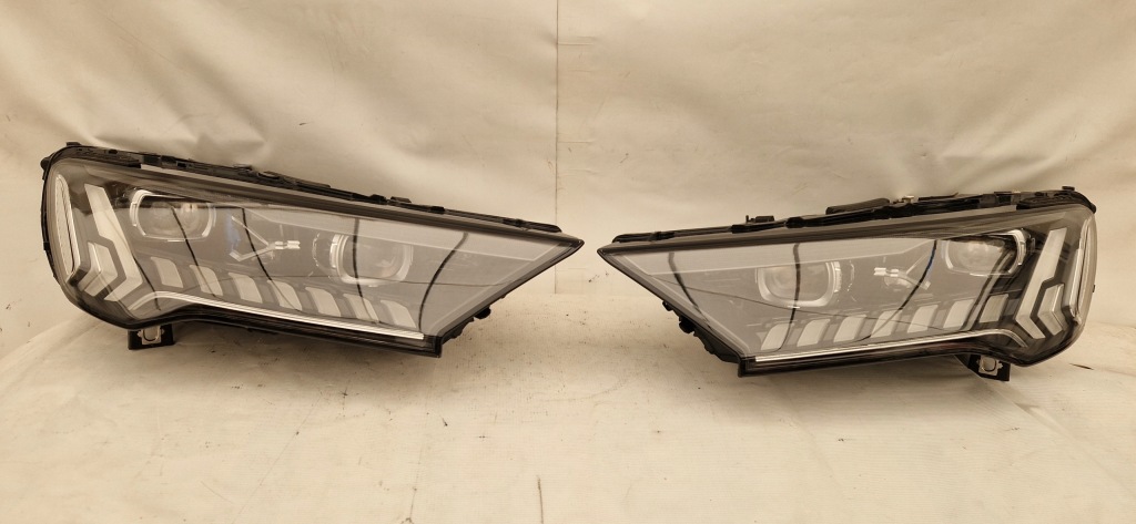 фото №1, Audi sq7 q7 lift 4m0 laser led лампы передние правая левая комплект
