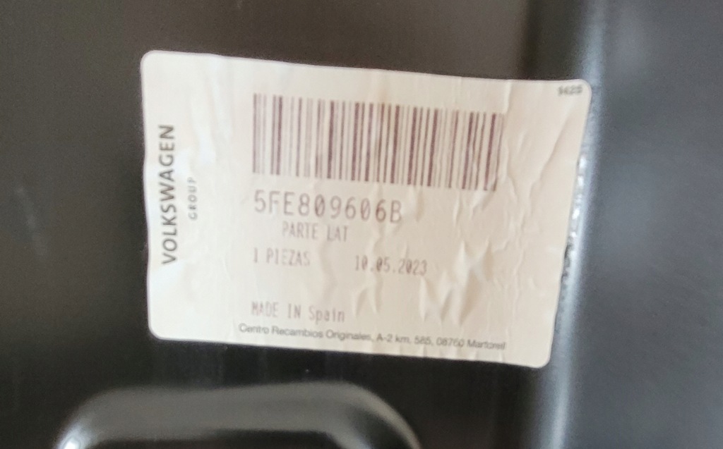 фото №6, Обшивка блок двигуна поріг праве seat leon iv st kombi