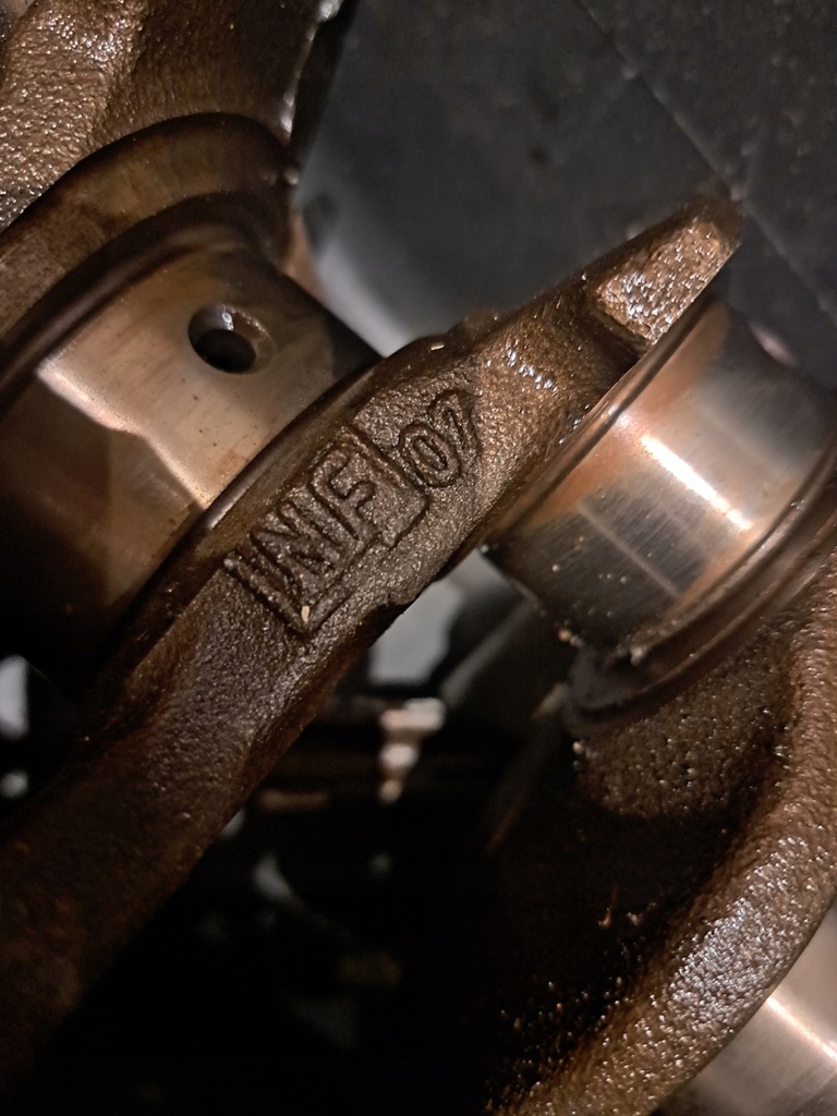 фото №10, Citroen c5 peugeot 407 wał коленчатый 1.8 16v 125km 6fy ew7a