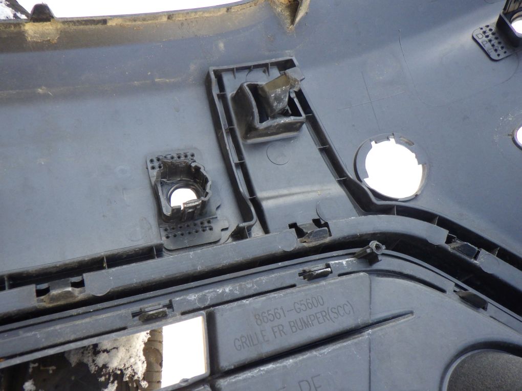 фото №12, Kia niro lift 2019- бампер передний