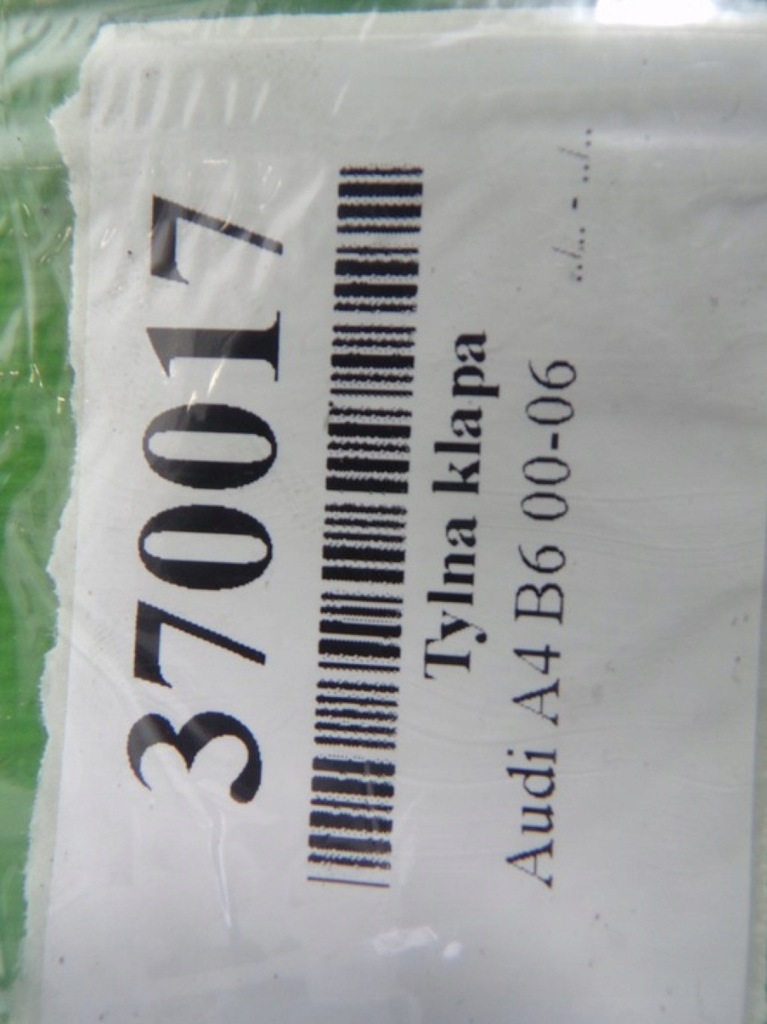фото №16, Audi a4 b6 kombi задня кришка багажника багажника лак ly7w