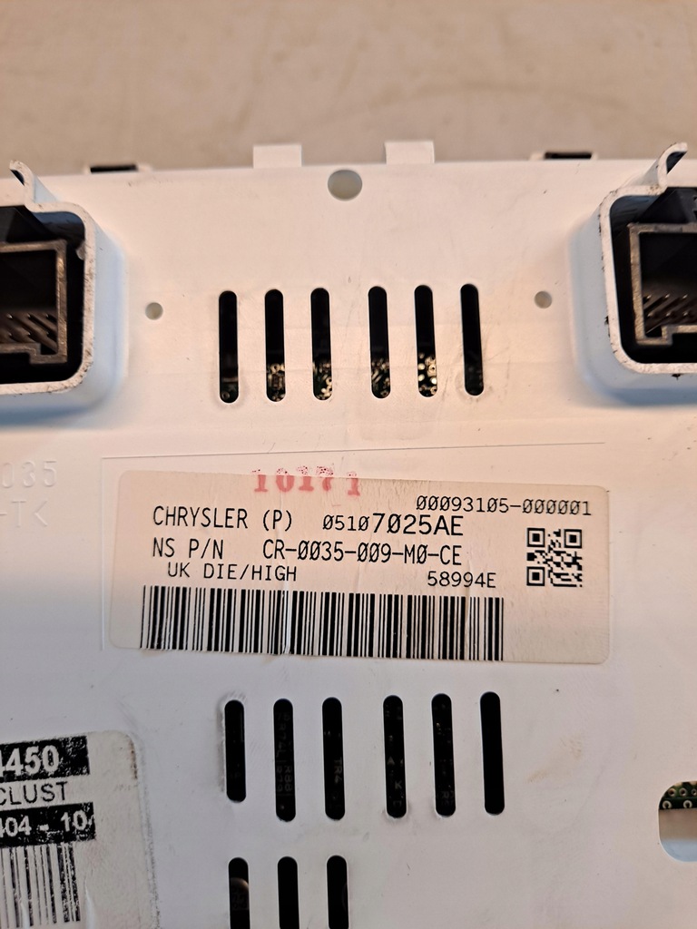 фото №7, Счетчик приборы jeep patriot 2.0d p05107025ae