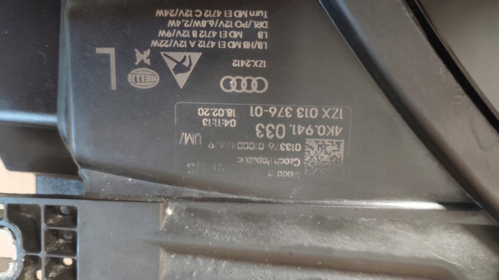 фото №6, Audi a6 c8 4k комплект лампа перед full led оригинал