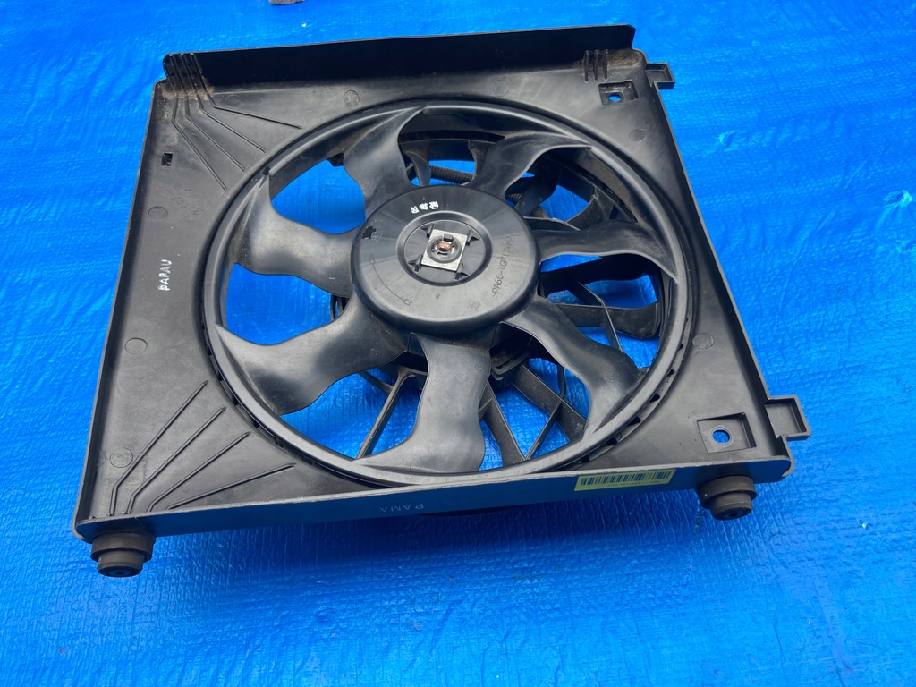 фото №8, Вентилятор лівий радіатора кондиціонера tesla s