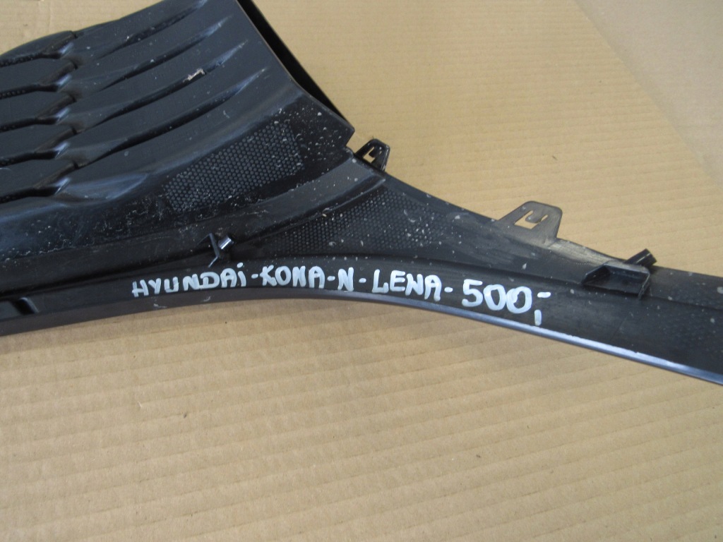 Hyundai kona n решётка  бампера левое  перед решётка Недорого