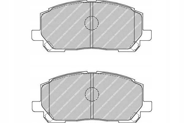 фото №2, Тормозные колодки тормозные lexus rx toyota highlander 3.0/3.