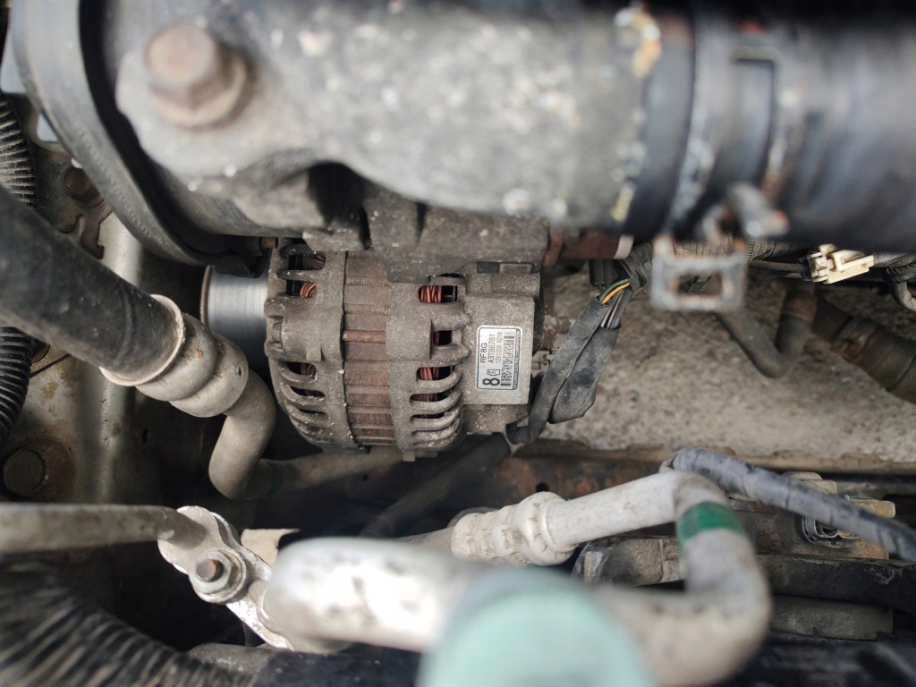 фото №2, Mazda 6 gh 2,0citd генератор a3tb6781