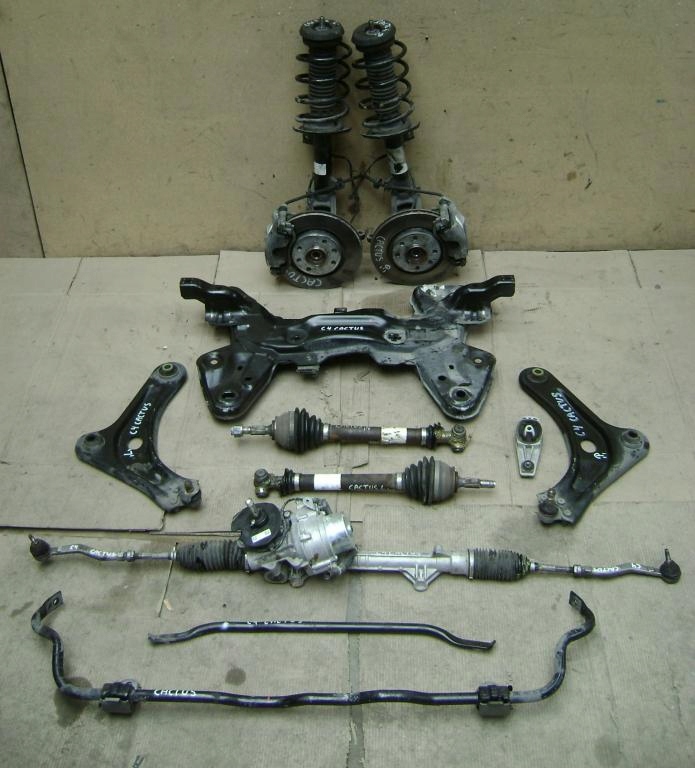 фото №1, Амортизатор пружина левый перед citroen c4 cactus