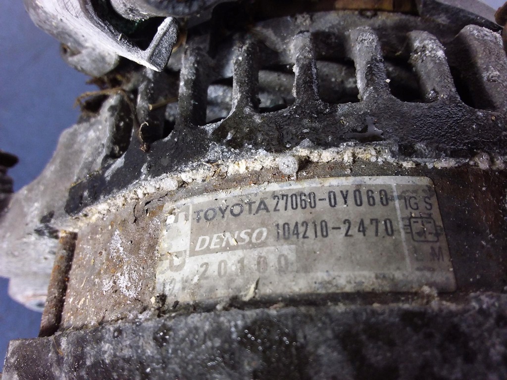 фото №4, Toyota auris i 1.33 генератор 27060-0y060