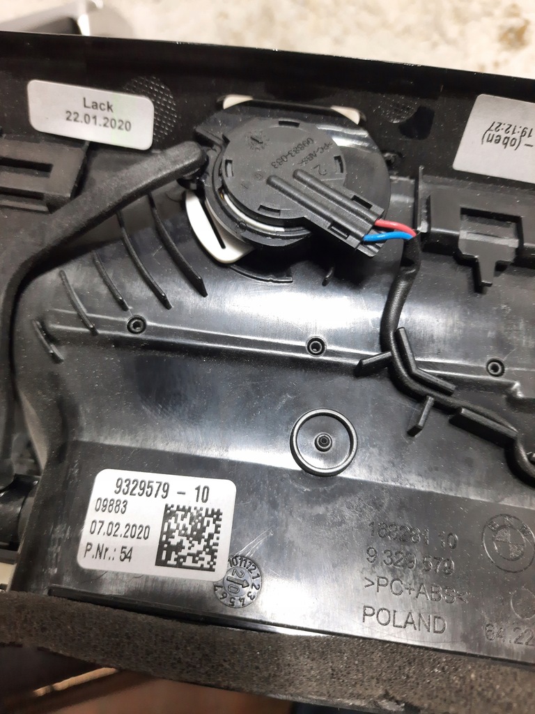 фото №14, Bmw 5 g30 dekor молдинг консолі панелі решітка обдув 9378023