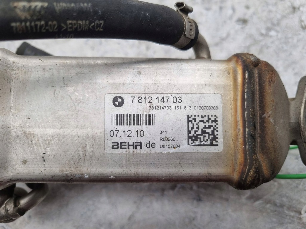 фото №7, Радіатор вихлопних газів egr 7812147 bmw e83 x3 x1 e84