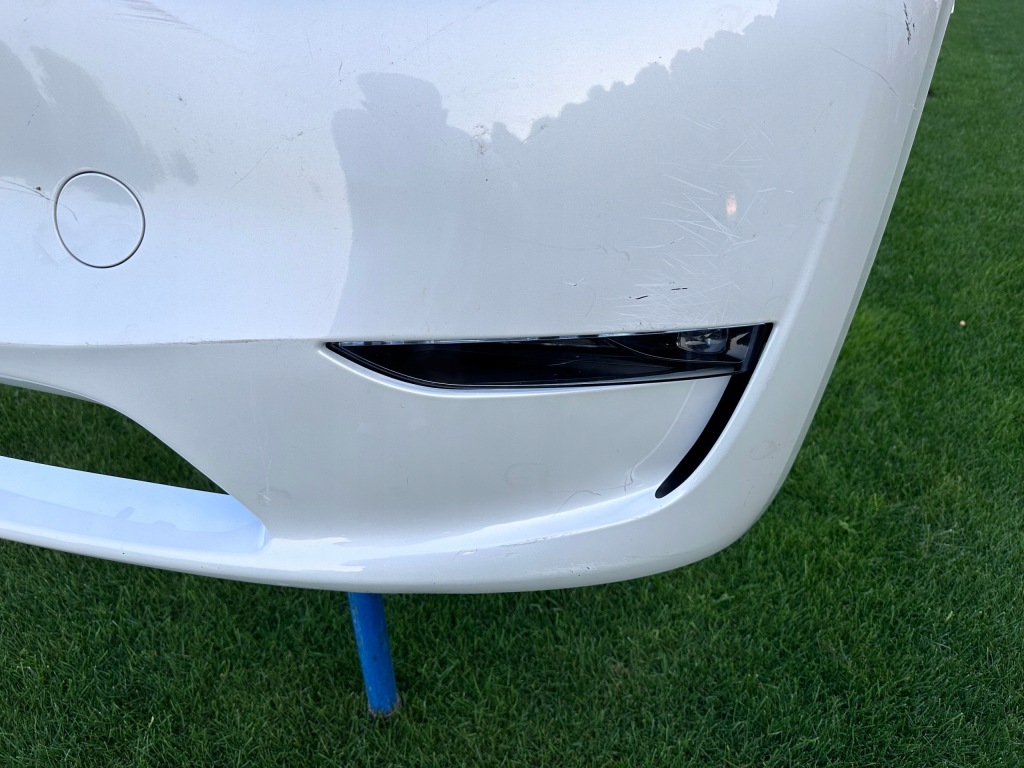 Tesla model y 2020- бампер перед без pdc оригинал Недорого