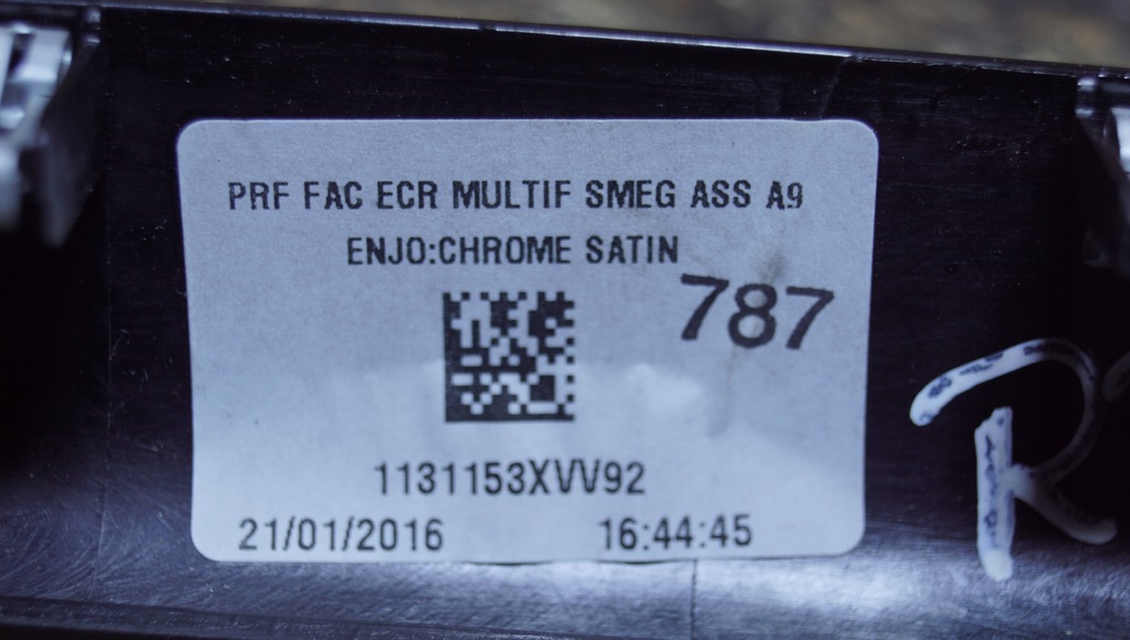 фото №10, Рамка радио peugeot 208 2008 i 9673861377