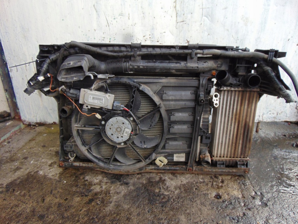 фото №14, Комплект радіатор pas підсилювач mazda 3 bl 1.6 d