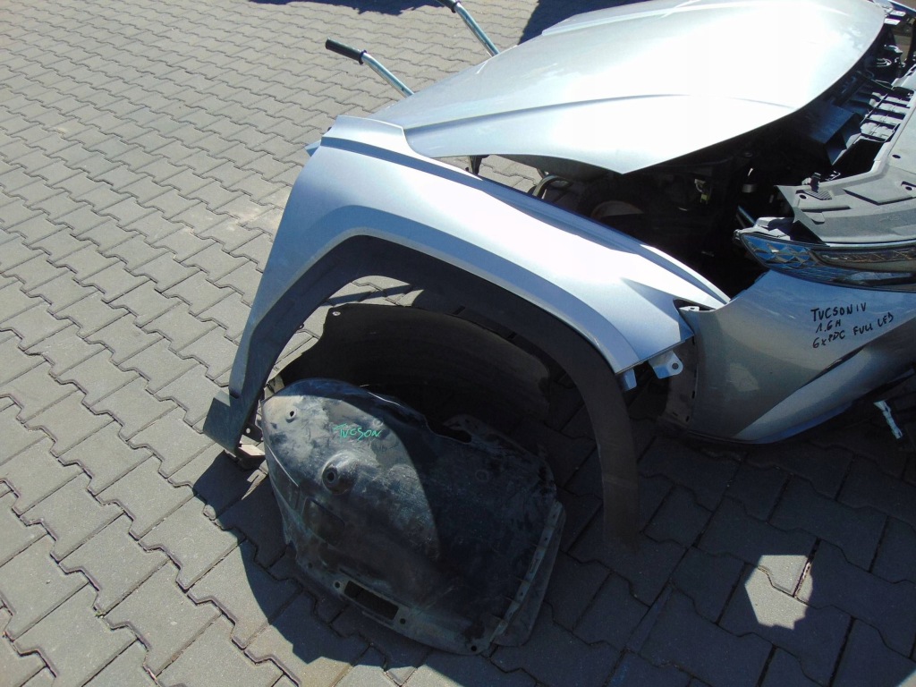 фото №3, Kompletny перед капот tucson iv 1.6h full led n792112010 камера радар