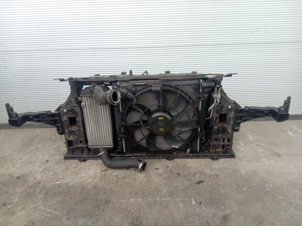 фото №3, Hyundai i40 pas передний радиатор 1.7 crdi комплект