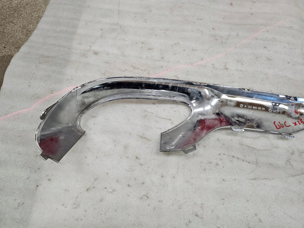 фото №10, Mercedes glc x253 накладка спойлер бампера заднего задняя a2538852325