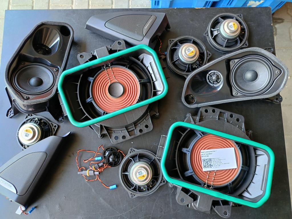 фото №1, Набор динамиков top hifi harman kardon bmw x7 g07 idealne !!!