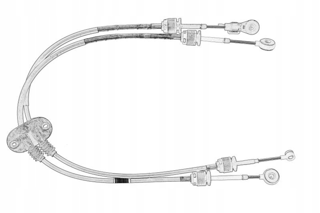 фото №1, Трос важіль перемикання передач pasuje do: ford focus iii 1.0-electric