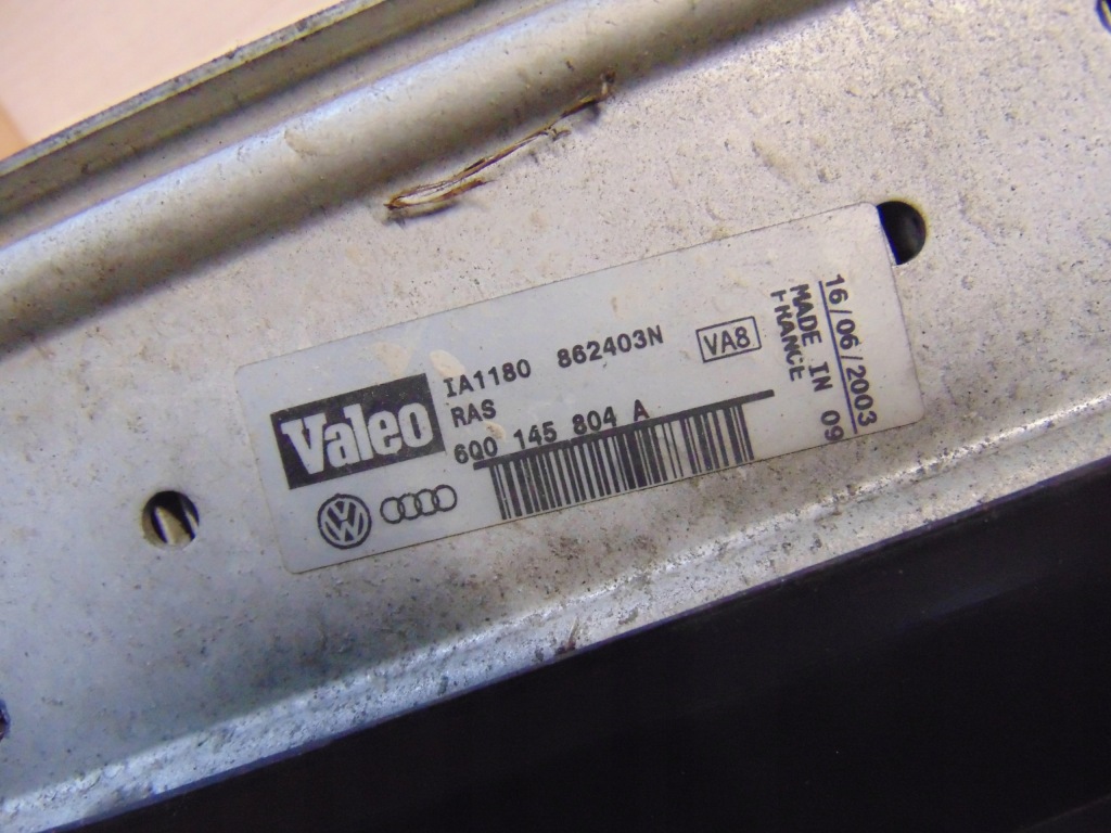 Радиатор интеркулер vw polo iv 1.4 tdi европа Цена