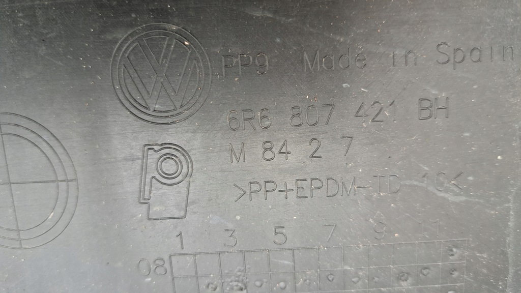 фото №10, Vw polo 6r бампер задня