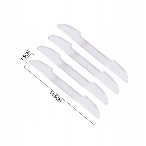 фото №5, 4x stopery отбойники наклейки защитное na дверь зеркало автомобиля bezbarwne