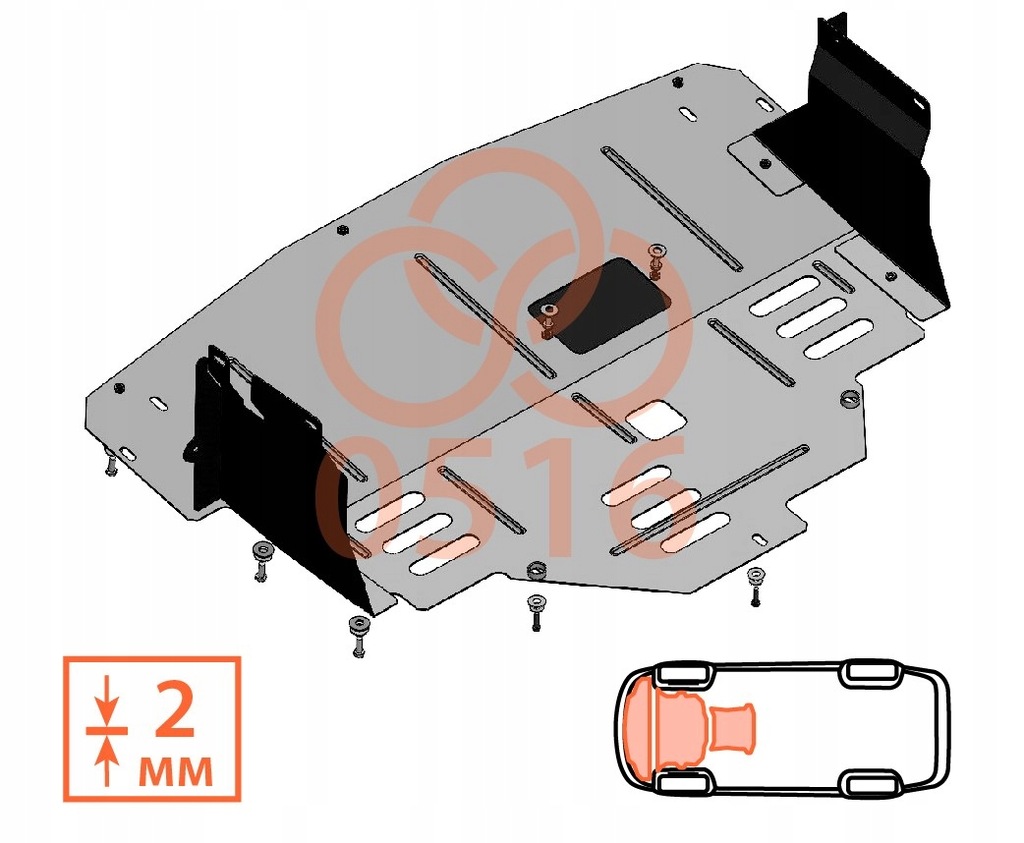 фото №7, Стальной защита pod двигатель jumpy iii