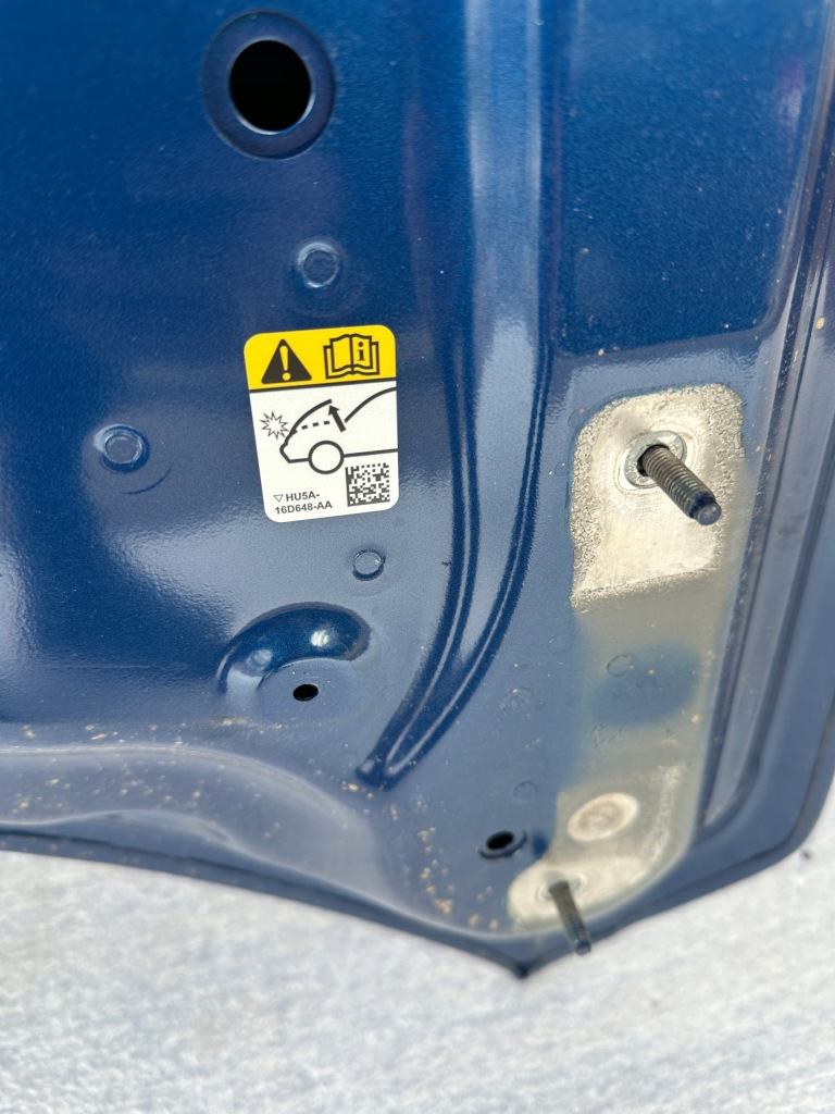 2024 2025 ford mustang vii mk7 gt капот крышка двигателя atlas blue в Украине