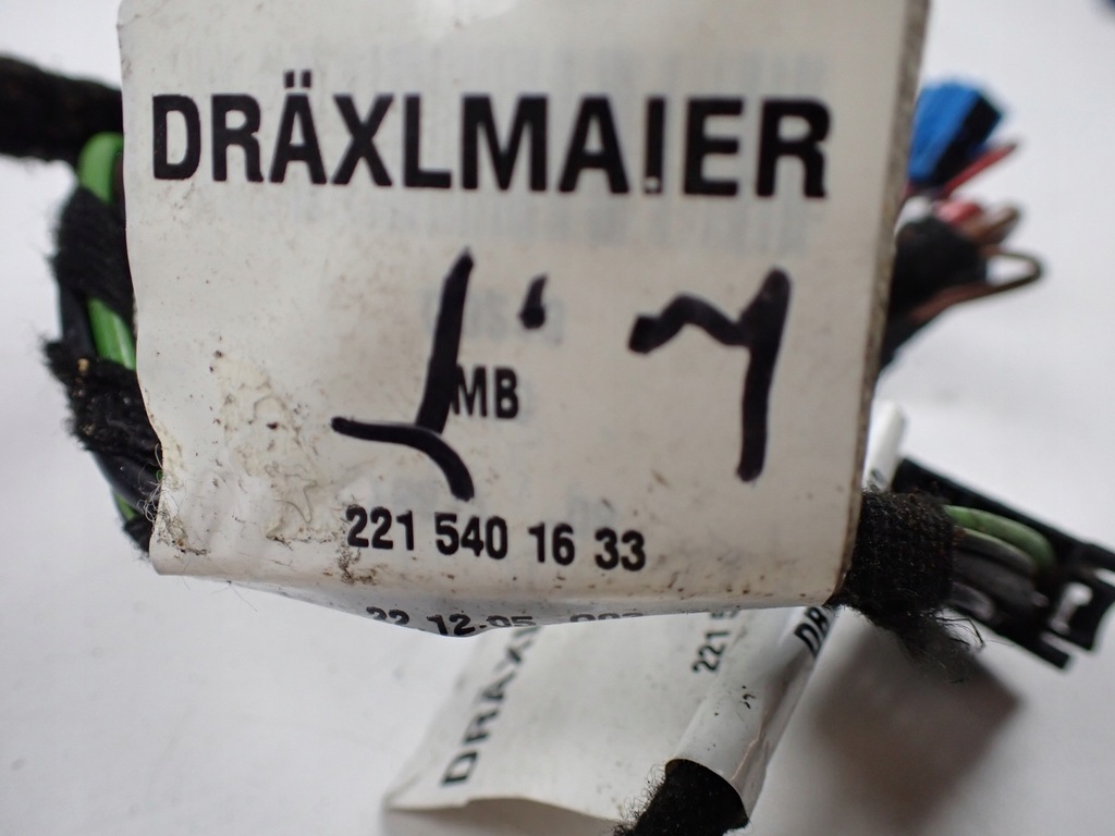 фото №6, Жгут дверь левый задняя mercedes s500 w221 2215401633