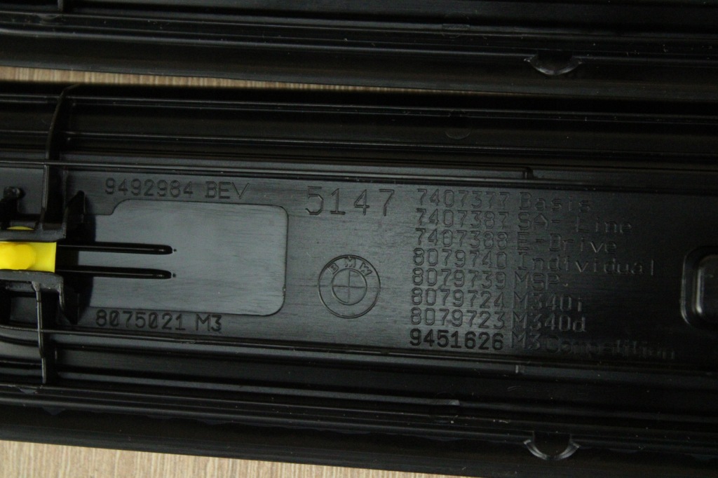 фото №10, Оригинальная молдинг накладка порог перед m-pakiet bmw g26 9492984 17km!