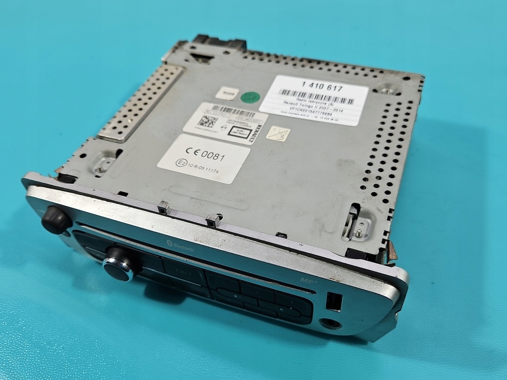 фото №5, Радио заводской renault twingo ii 281151607r радиопроигрыватель