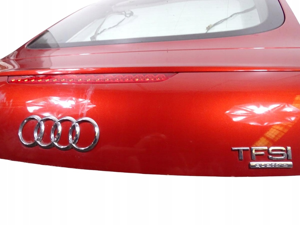 фото №12, Кришка багажника задня + скло + лампи + стоп audi tt 8j0 lift fl 2010-2013 комплектна