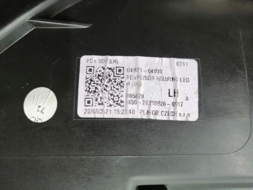 фото №8, Лампа ліва передня перед hyundai i30 iii lift full led hal 6953