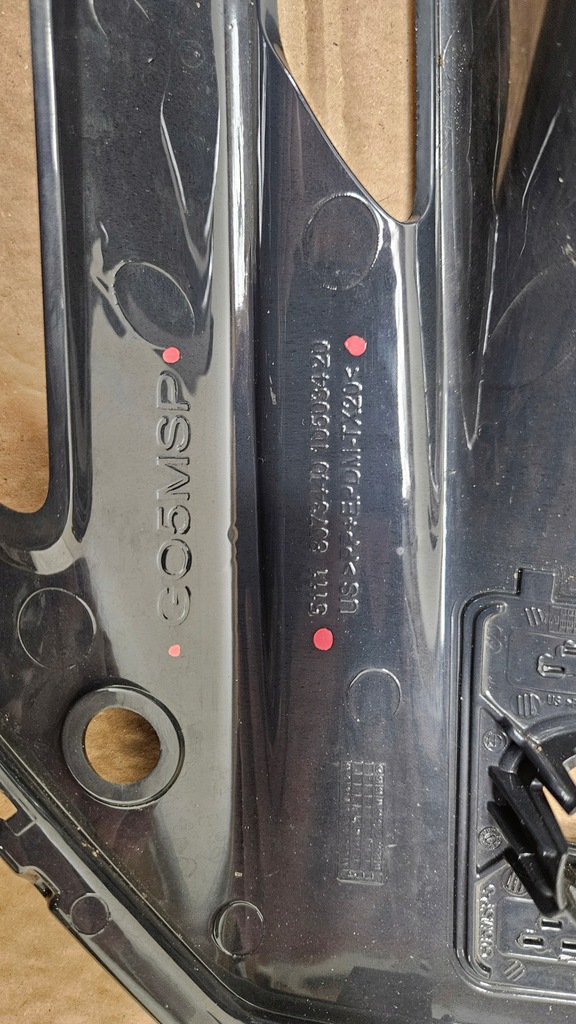 фото №8, Решітка решітка радіатора бампера права перед bmw g05 x5 m-pakiet 8073440