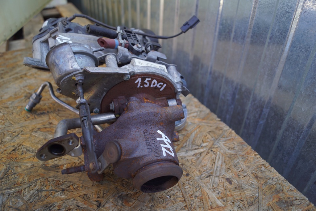 фото №2, Турбина турбонагнетатель renault captur 1.5 dci