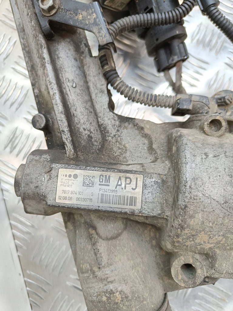 фото №8, Opel astra j 2012 трансмісія кермова / рейка рульова