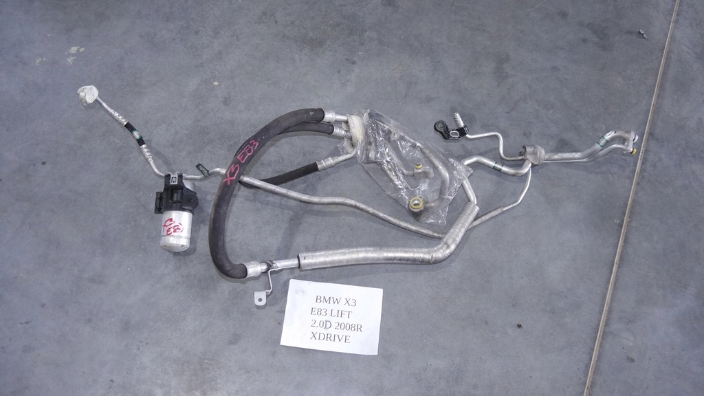 фото №1, Конденсатор осушитель wąż трубка x3 e83 2.0 d 3448269