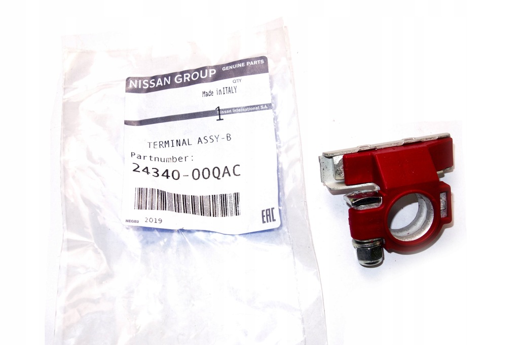 фото №1, Клемма плюсовая + renault master ii trafic ii orygin