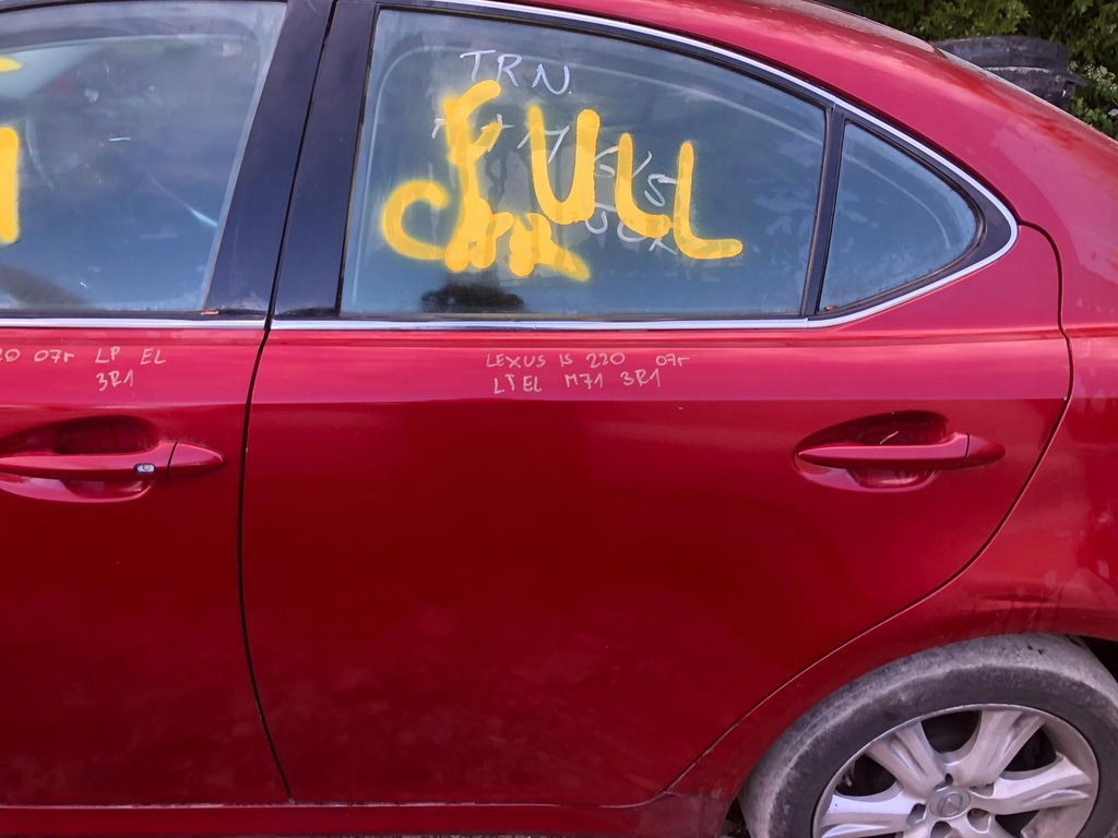 фото №1, Двері ліва задні задня lexus is 220 3r1