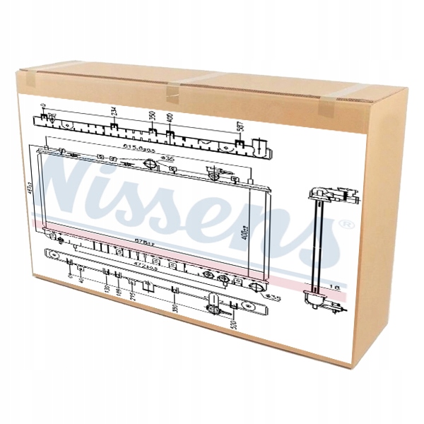 фото №1, Радіатор двигуна wody do hyundai sonata iii