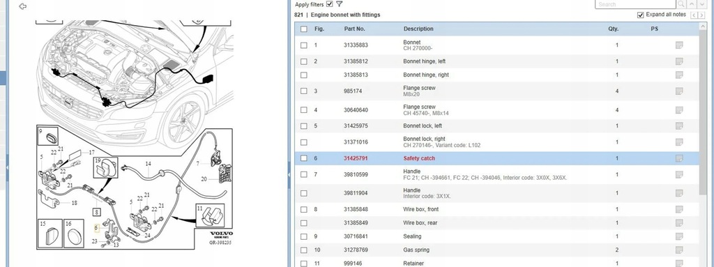 фото №5, Volvo s60 2014 замки
