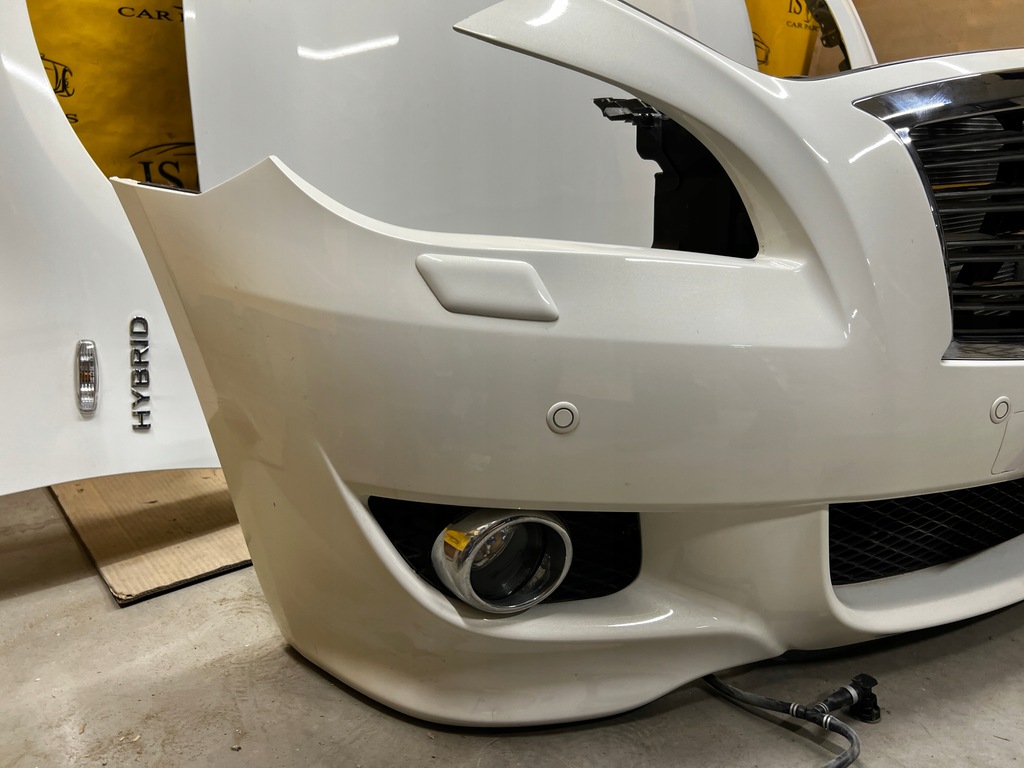 фото №7, Kompletny перед лампы радиатор infiniti q70 m35 m35h hybrid белый перламутр