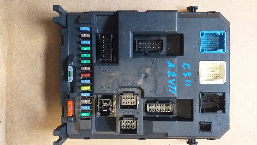 фото №1, Citroen c3 ii модуль bsi 9666952280 x04-00